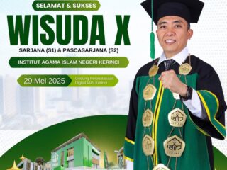 IAIN Kerinci Kukuhkan Ratusan Wisudawan: Refleksi Capaian Akademik dan Agenda Transformasi Institusi