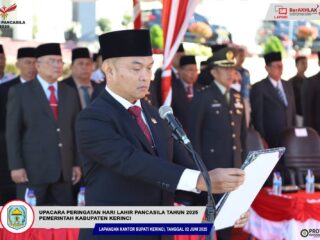 Peringati Hari Lahir Pancasila 2025, Ketua DPRD Kerinci: Saatnya Perkuat Persatuan dan Semangat Kebangsaan