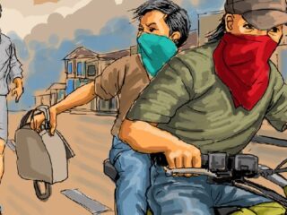 Aksi Brutal di Jambi: Empat Pria Bersenjata Begal Anggota Polisi