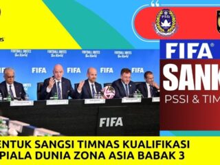 FIFA Jatuhkan Sanksi ke PSSI: Indonesia Didenda Rp400 Juta dan Harus Main dengan Penonton Terbatas